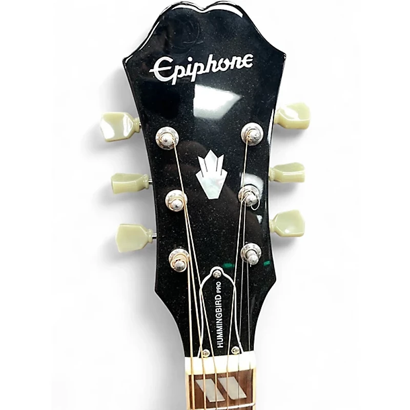 Used Epiphone HUMMINGBIRD PERFORMER PRO Tobacco Burst Acoustic Electric Guitar