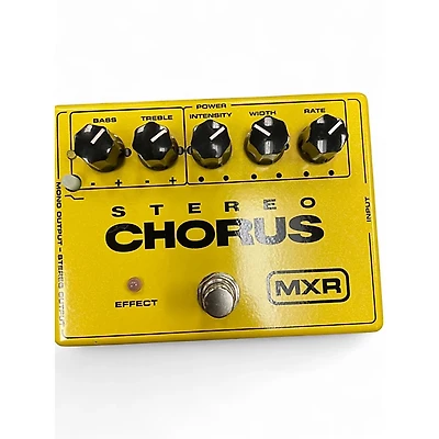 Used MXR M134 STEREO CHORUS Effect Pedal
