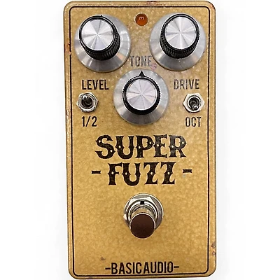 Used Basic Audio SUPER FUZZ Effect Pedal