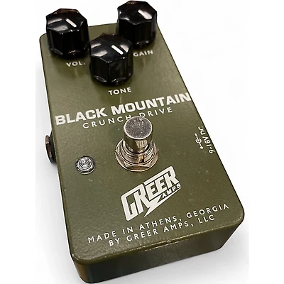 Used Greer Amplification Black Mountain Crunch Drive Effect Pedal