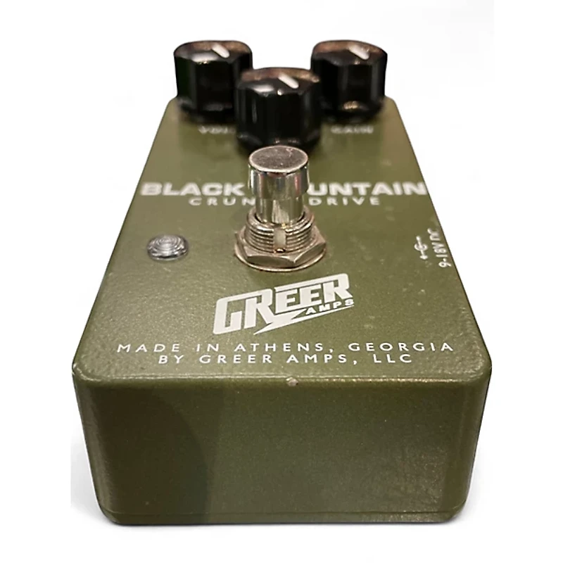 Used Greer Amplification Black Mountain Crunch Drive Effect Pedal