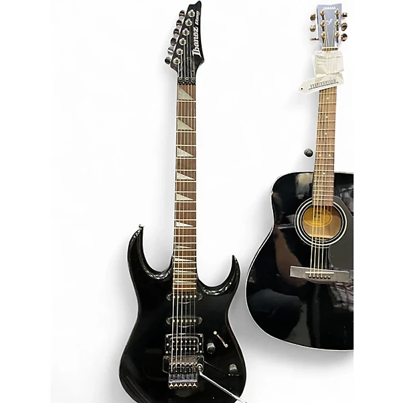 Used Ibanez EX140 Black Solid Body Electric Guitar
