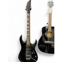 Used Ibanez EX140 Black Solid Body Electric Guitar