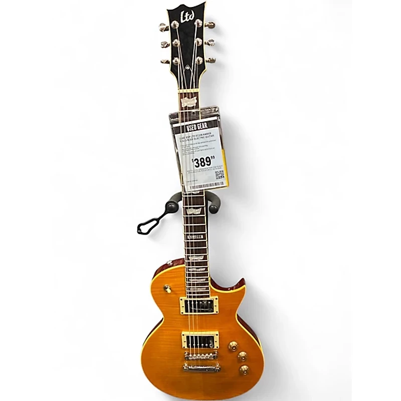 Used ESP LTD EC256 Amber Solid Body Electric Guitar