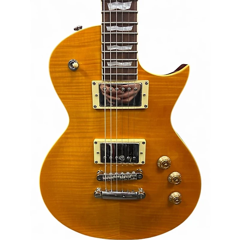 Used ESP LTD EC256 Amber Solid Body Electric Guitar