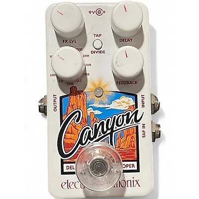 Used Electro-Harmonix Canyon Delay and Looper Effect Pedal