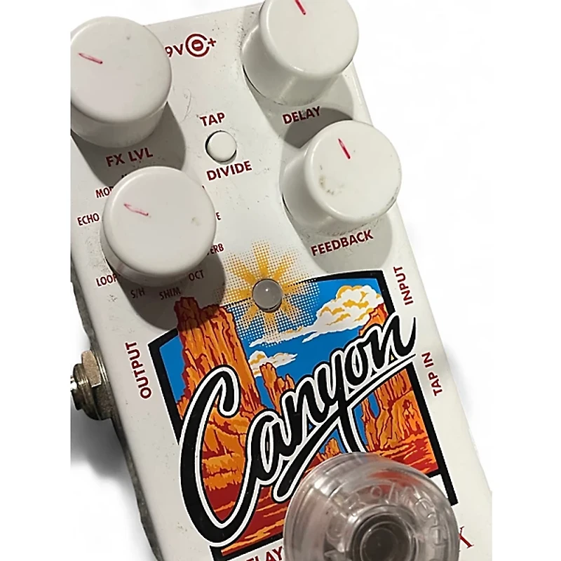 Used Electro-Harmonix Canyon Delay and Looper Effect Pedal
