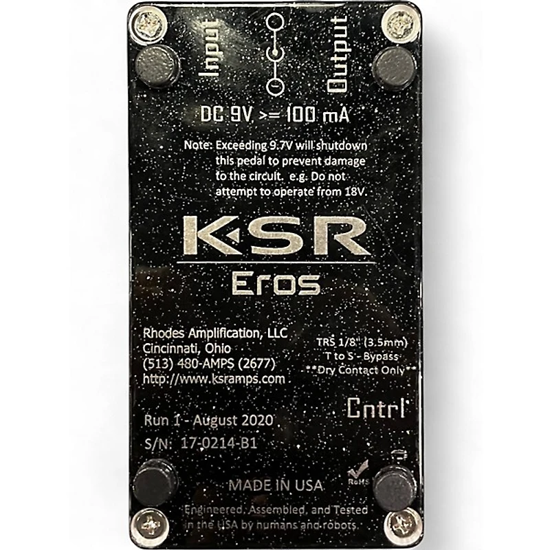 Used Ksr eros Effect Pedal