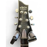 Used Schecter Guitar Research C1 Platinum Black and Silver Solid Body Electric Guitar