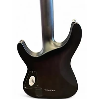 Used Schecter Guitar Research C1 Platinum Black and Silver Solid Body Electric Guitar