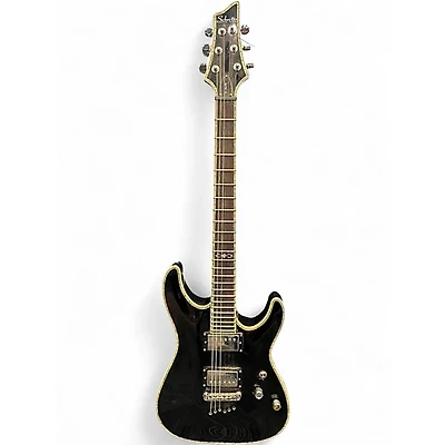 Used Schecter Guitar Research C1 Elite  Black  Solid Body Electric Guitar