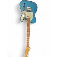 Used Fender Vintera 60s Telecaster Modified Pau Ferro Fingerboard Blue Solid Body Electric Guitar