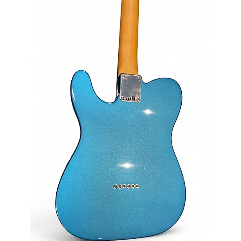 Used Fender Vintera 60s Telecaster Modified Pau Ferro Fingerboard Blue Solid Body Electric Guitar