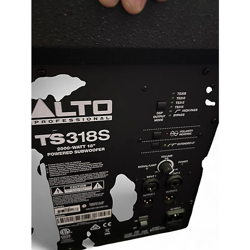 Used Alto TS318S Powered Subwoofer