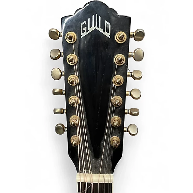 Used Guild F25 12CE Natural 12 String Acoustic Guitar