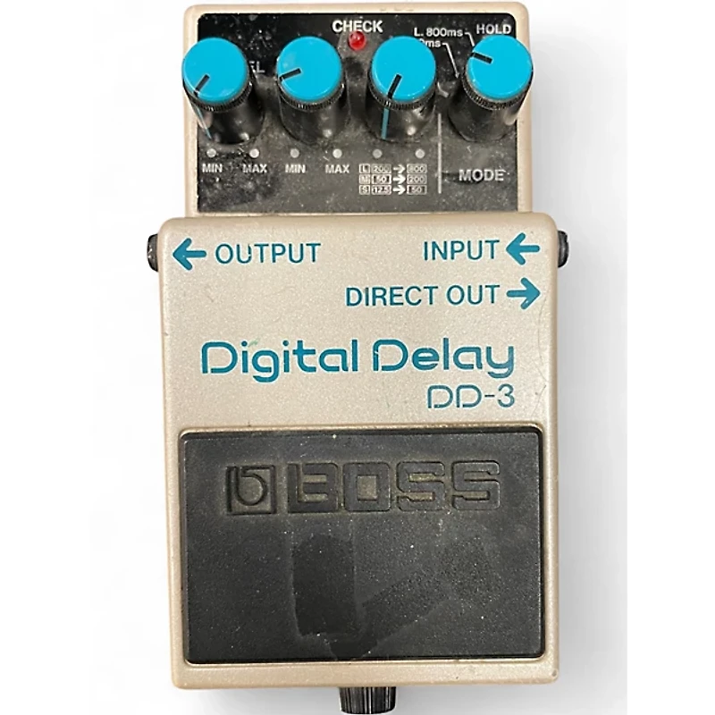 Used BOSS DD3 Digital Delay Effect Pedal