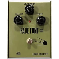 Used Wren And Cuff FADE FONT Effect Pedal