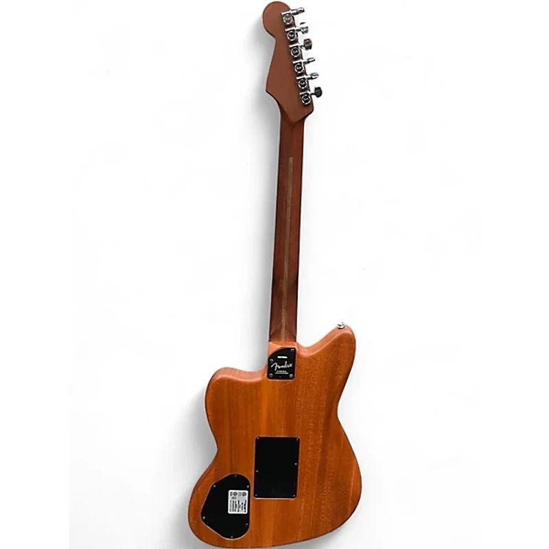 Used Fender AMERICAN ACOUSTASONIC JAZZMASTER Mahogany Acoustic Electric Guitar