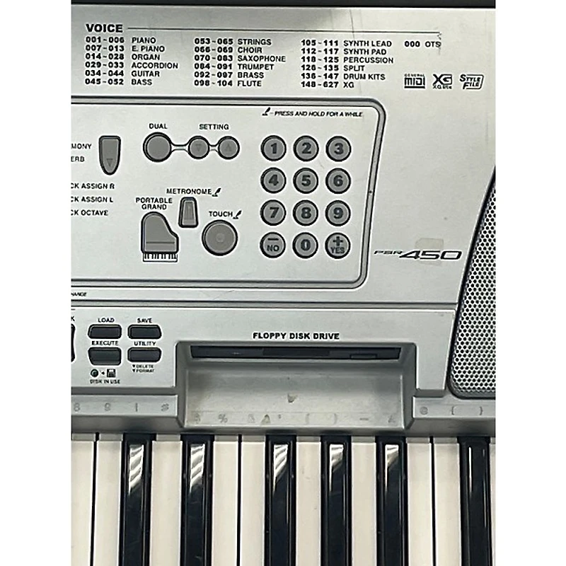 Used Yamaha PSR450 Portable Keyboard
