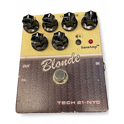 Used Tech 21 CSBL2 Sansamp Character Series Blonde V2 Effect Pedal