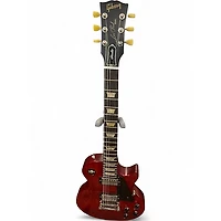 Used Gibson Les Paul Studio Cherry Solid Body Electric Guitar