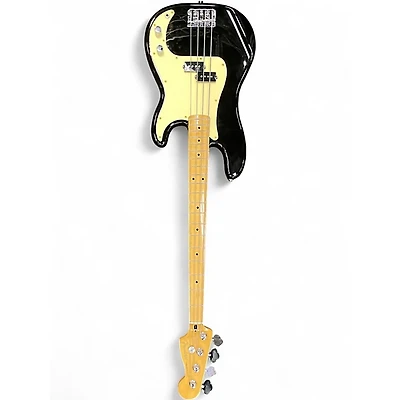 Used Fender Player Precision Bass Black Electric Bass Guitar