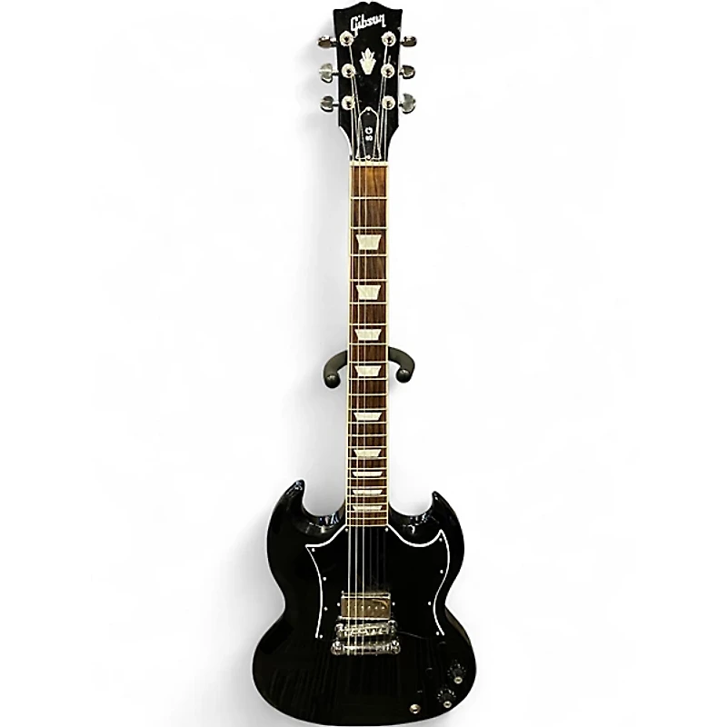 Used Gibson SG BLACK Solid Body Electric Guitar