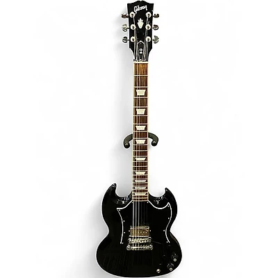 Used Gibson SG BLACK Solid Body Electric Guitar