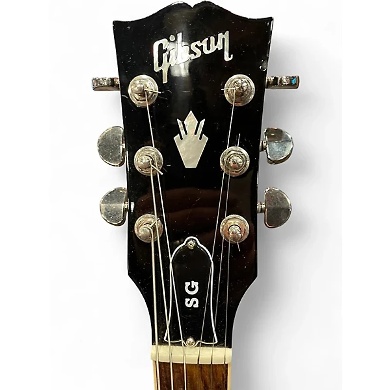 Used Gibson SG BLACK Solid Body Electric Guitar