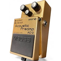 Used BOSS AD2 Acoustic Preamp Guitar Preamp