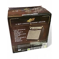 Used Acoustic A15 15W 1x6.5 Acoustic Guitar Combo Amp