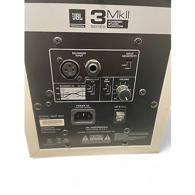 Used JBL 305P MKII PAIR Powered Monitor