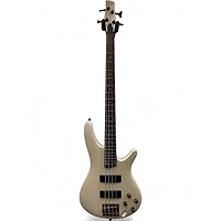 Used Ibanez SR300 Pearl White Electric Bass Guitar