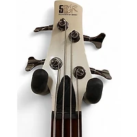 Used Ibanez SR300 Pearl White Electric Bass Guitar