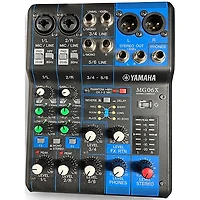 Used Yamaha MG06 Line Mixer