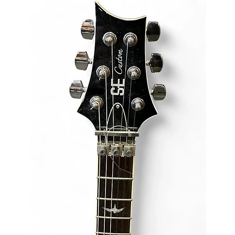 Used PRS SE Custom 22 Trans Black Solid Body Electric Guitar