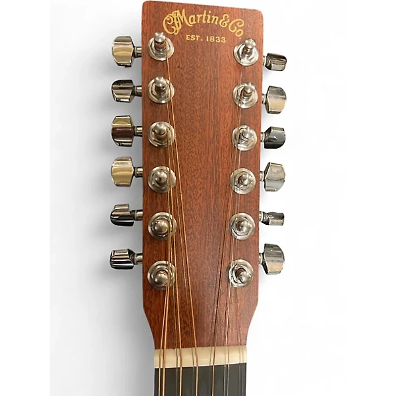 Used Martin CUSTOM X SERIES Natural 12 String Acoustic Electric Guitar