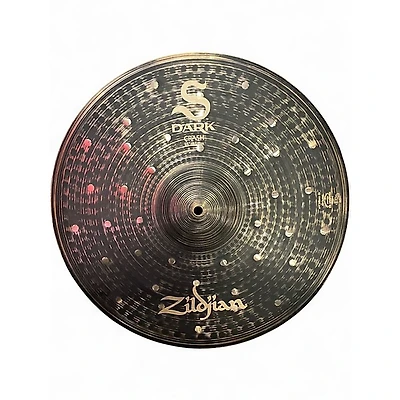 Used Zildjian 18in s dark crash Cymbal