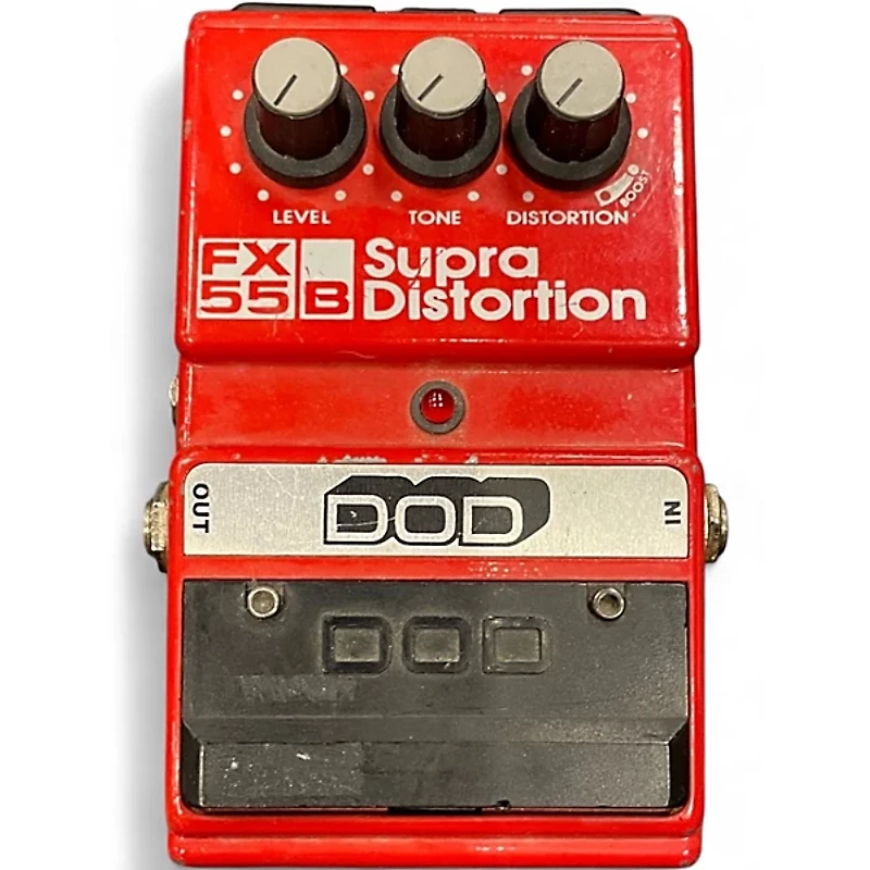 Used DOD FX55B SUPRA DISTORTION Effect Pedal