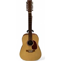 Used Martin D12XM Natural 12 String Acoustic Guitar