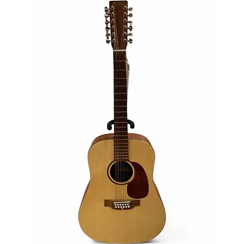 Used Martin D12XM Natural 12 String Acoustic Guitar