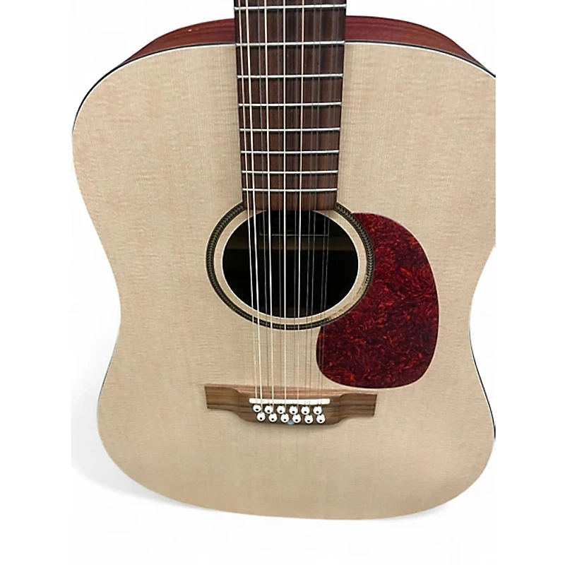 Used Martin D12XM Natural 12 String Acoustic Guitar