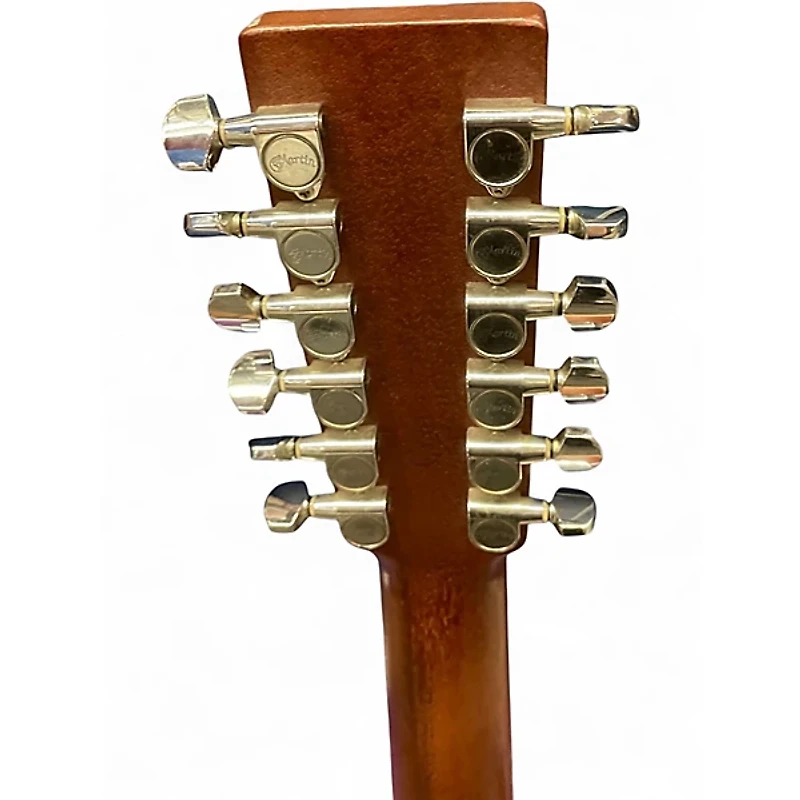 Used Martin D12XM Natural 12 String Acoustic Guitar