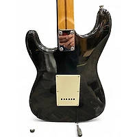 Used Squier Strat Black Solid Body Electric Guitar