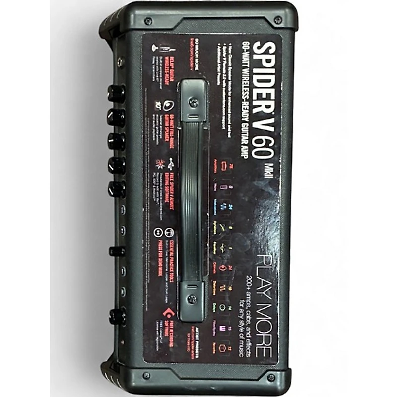 Used Line 6 Spider V 60 1x10 Guitar Combo Amp