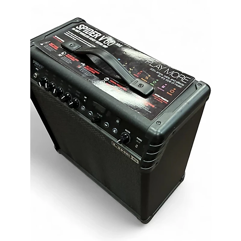 Used Line 6 Spider V 60 1x10 Guitar Combo Amp