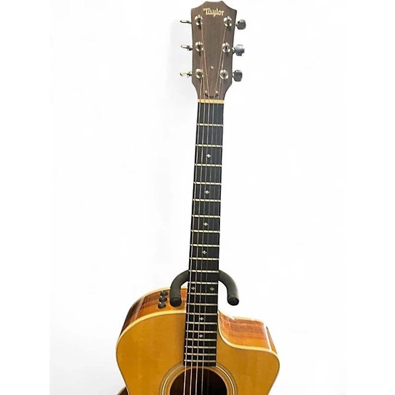 Used Taylor 214CE Deluxe Koa Natural Acoustic Electric Guitar