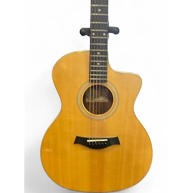 Used Taylor 214CE Deluxe Koa Natural Acoustic Electric Guitar