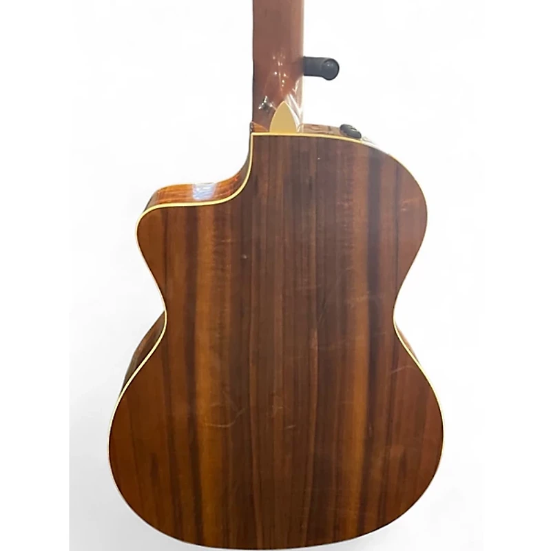 Used Taylor 214CE Deluxe Koa Natural Acoustic Electric Guitar