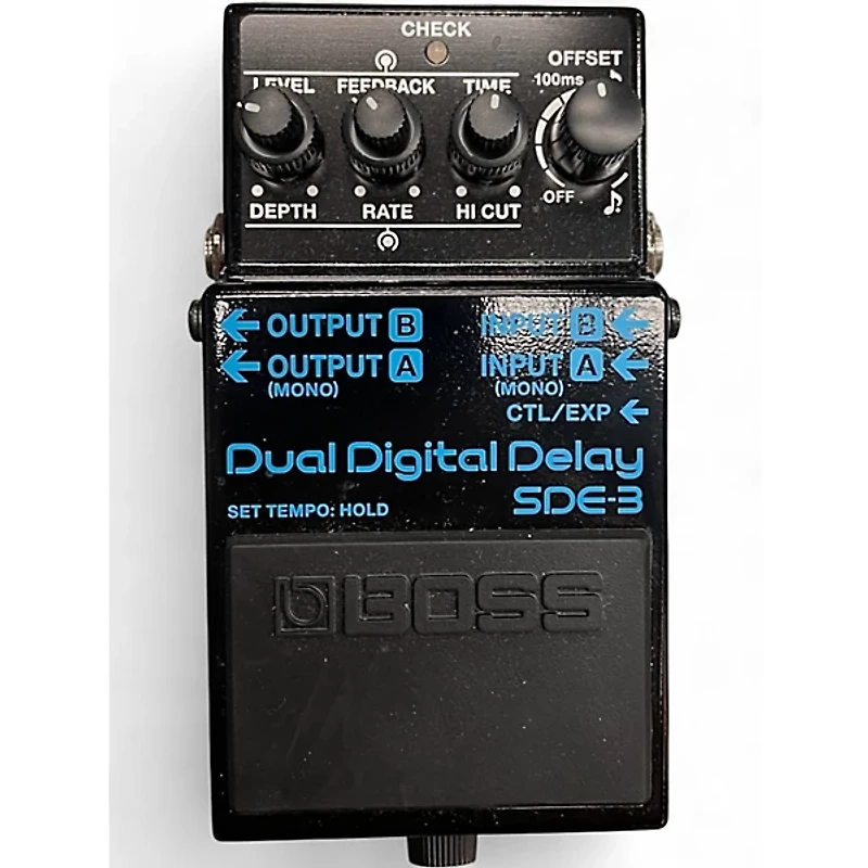 Used Boss SDE-3 Effect Pedal
